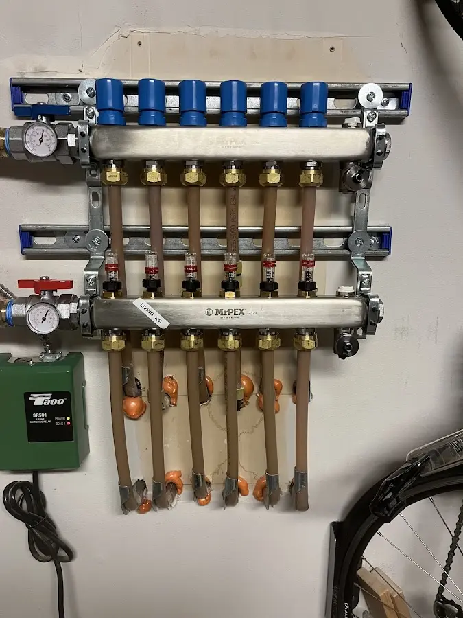 Plumber performing Leak Detection at a residential property in Orange City